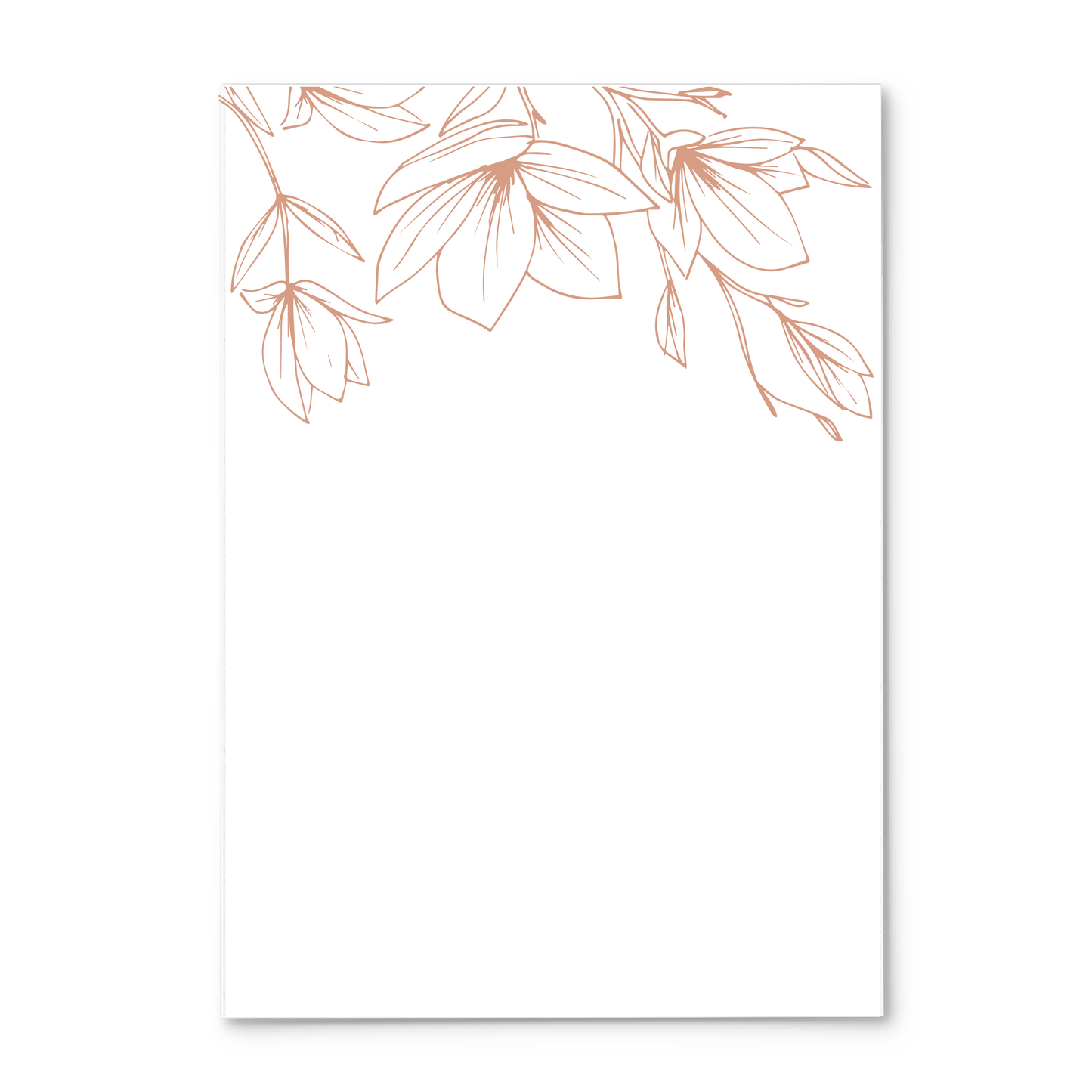 Modern Floral Invitation