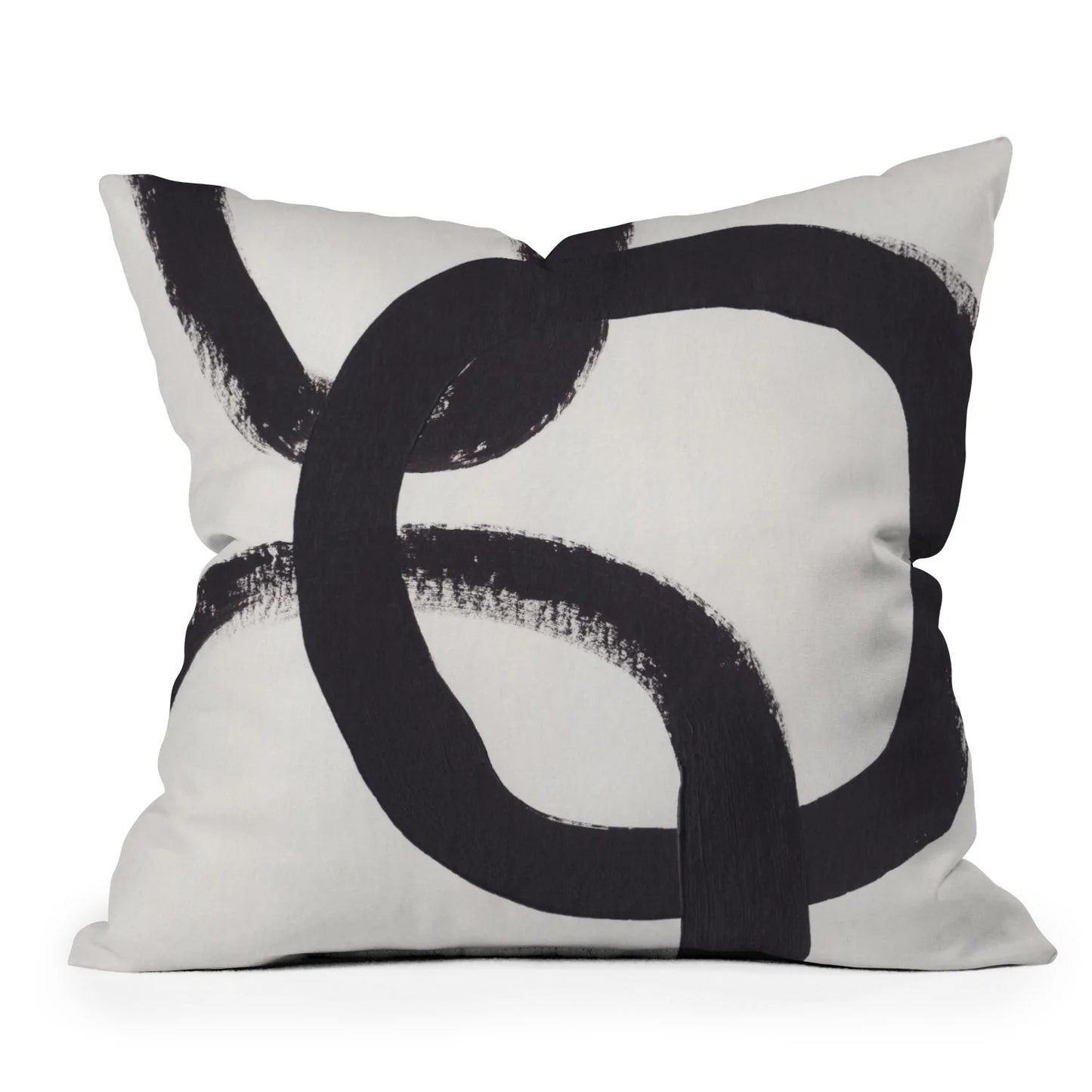 Circles Throw Pillow