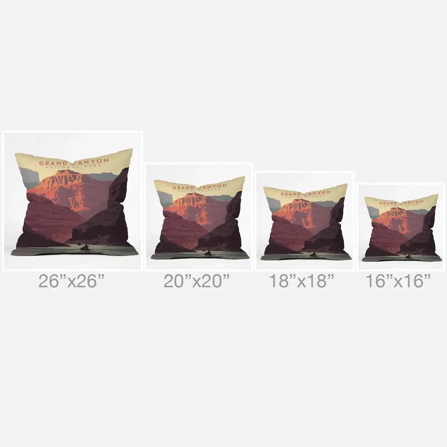Grand Canyon National Park Throw Pillow