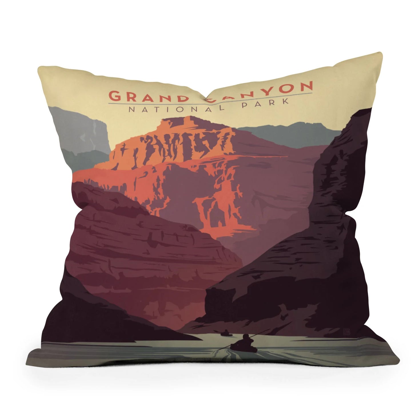 Grand Canyon National Park Throw Pillow
