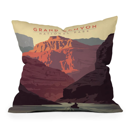 Grand Canyon National Park Throw Pillow