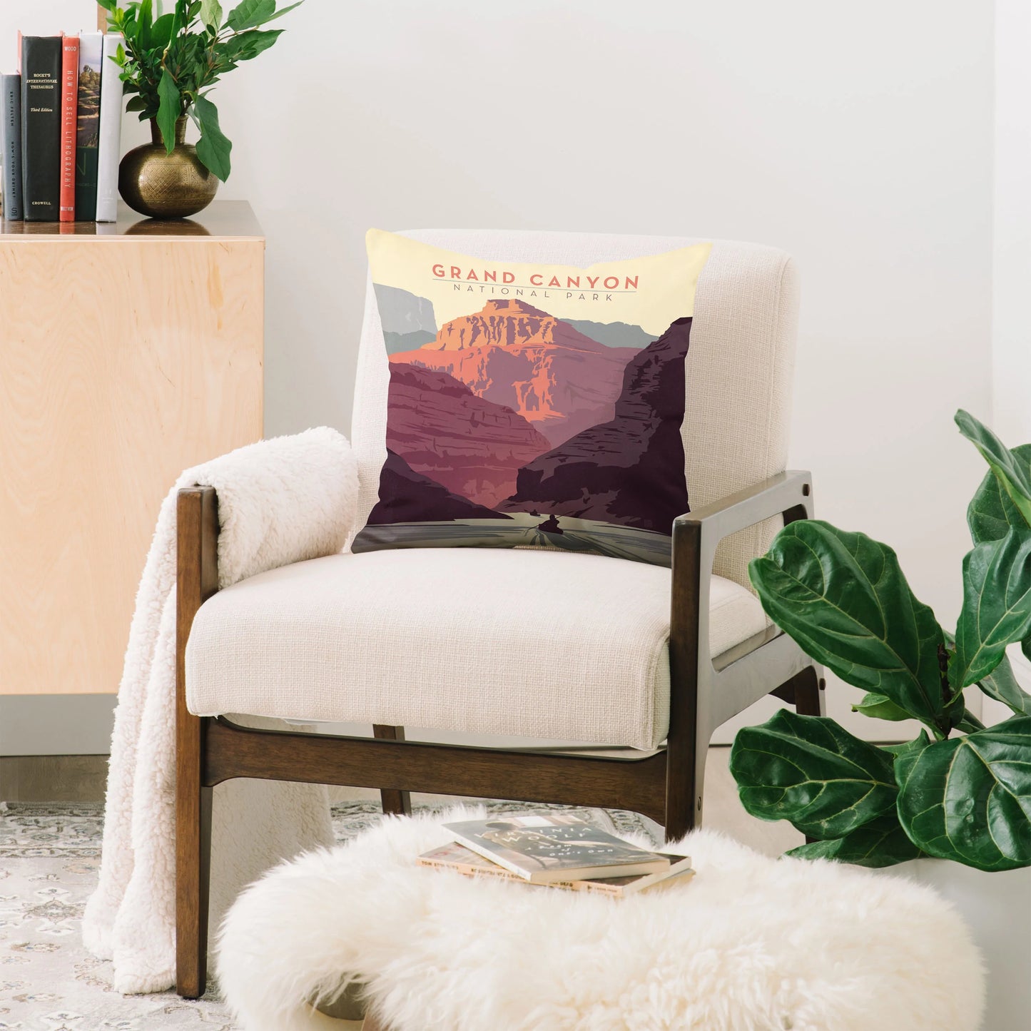 Grand Canyon National Park Throw Pillow