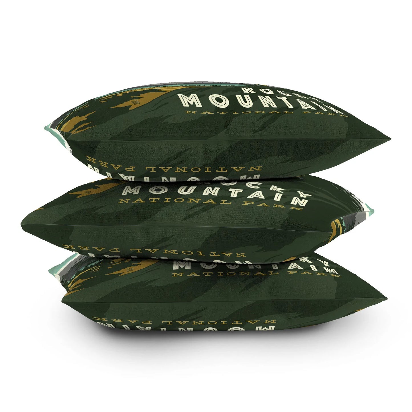 Rocky Mountain National Park Throw Pillow