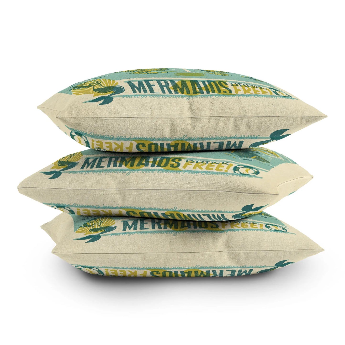 Seahorse Saloon Throw Pillow