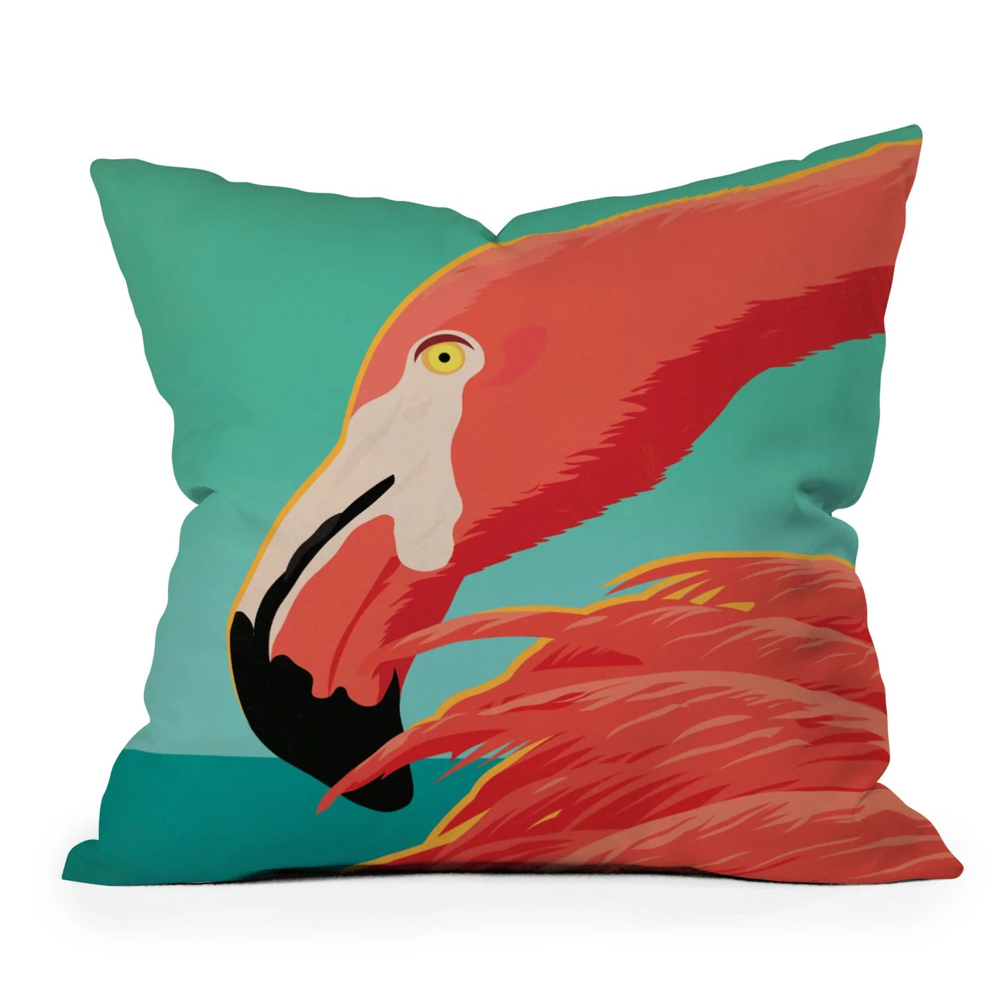 Flamingo Throw Pillow