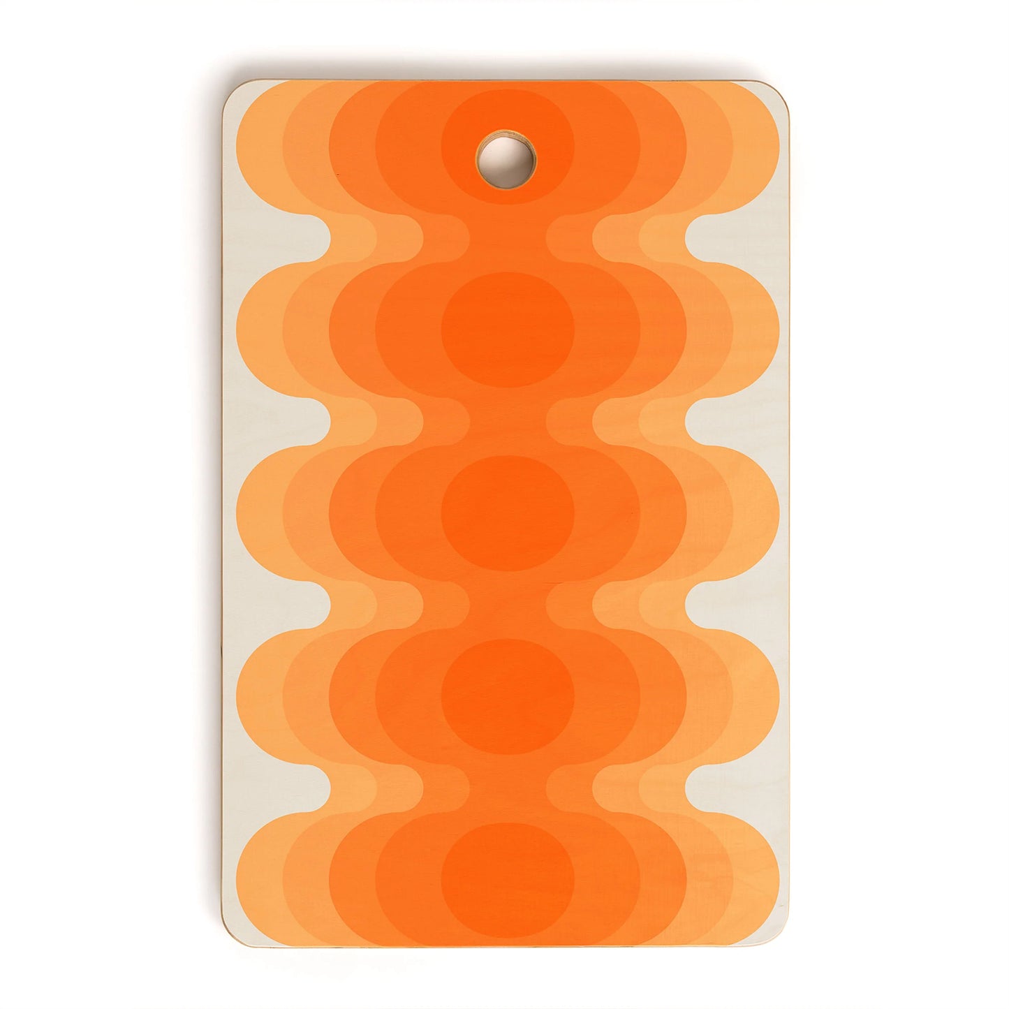 Echoes Creamsicle Bamboo Cutting Board