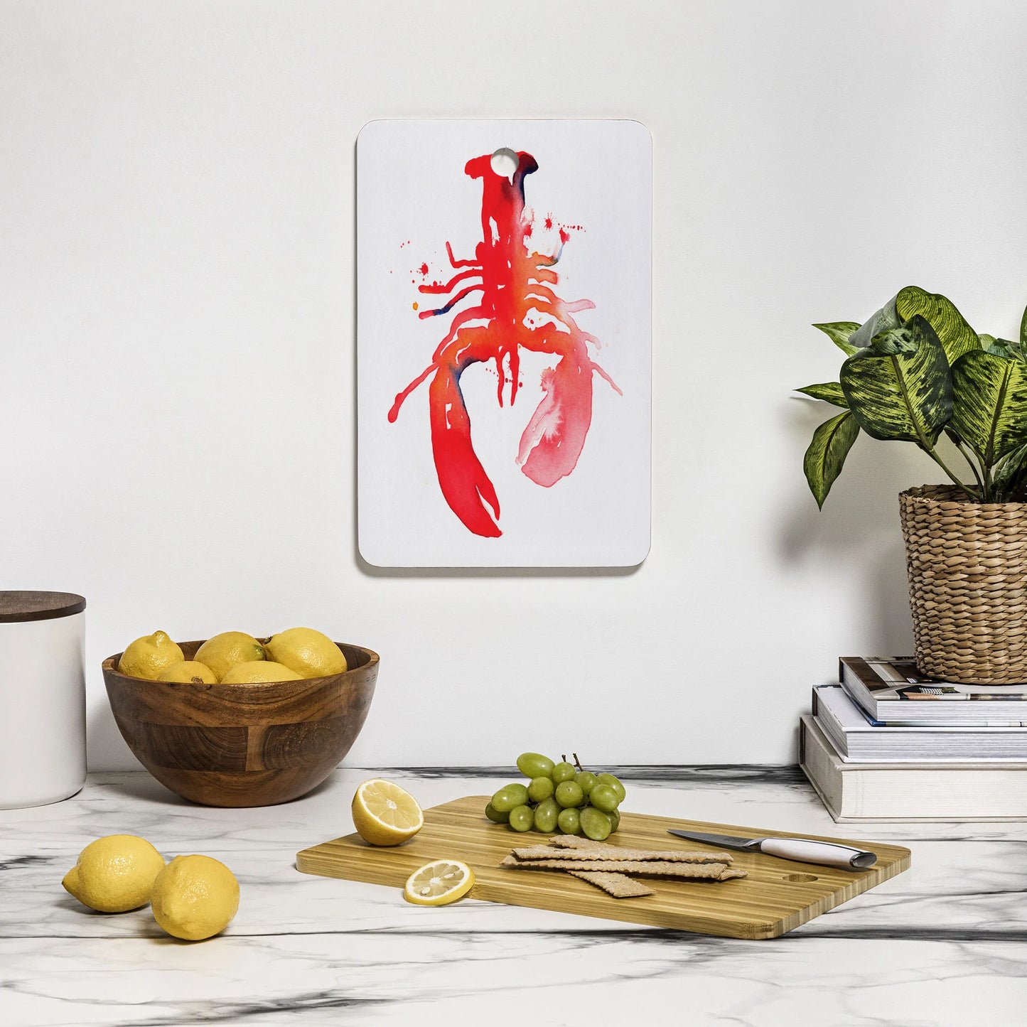 Lobster Bamboo Cutting Board