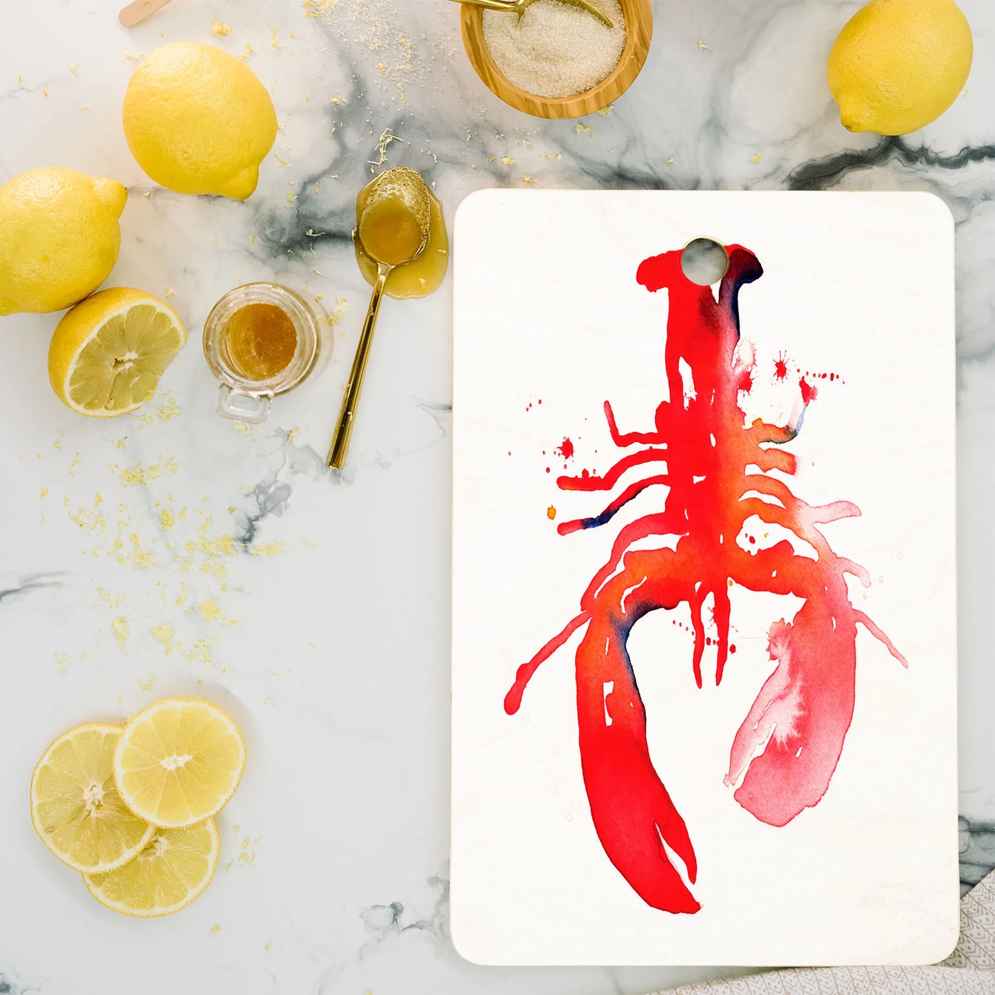 Lobster Bamboo Cutting Board