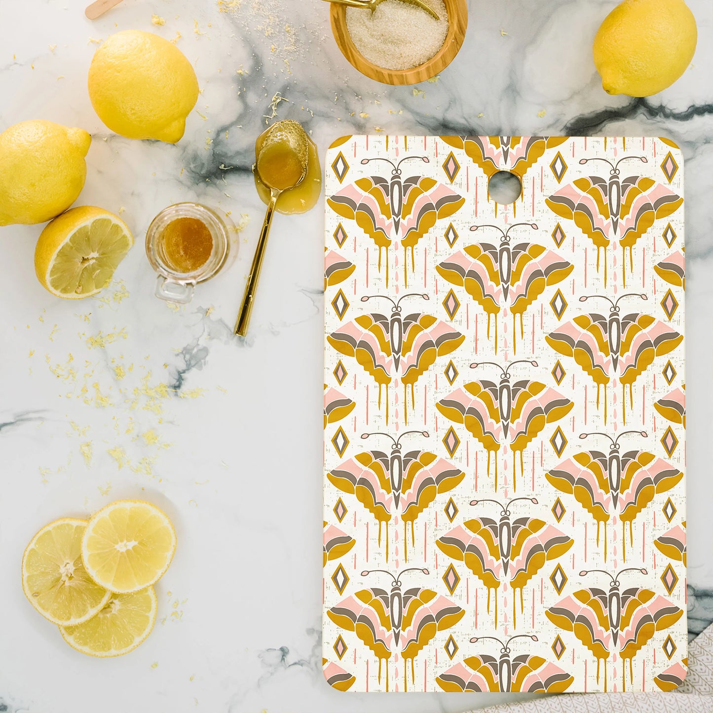 La Maison Des Papillons Bamboo Cutting Board