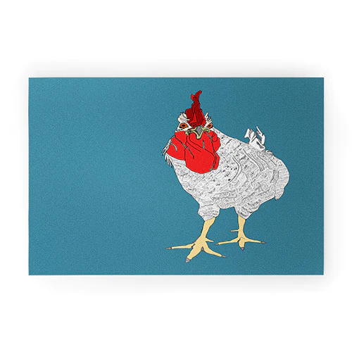 Rooster Door Mat
