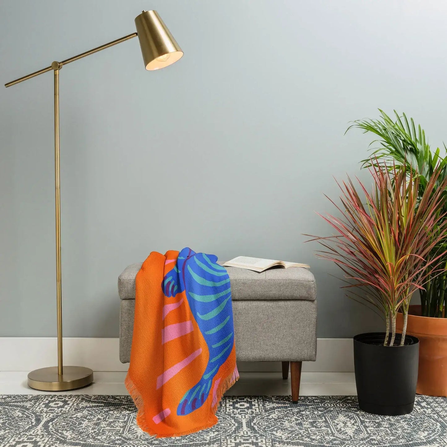 Meow Throw Blanket - Lightweight