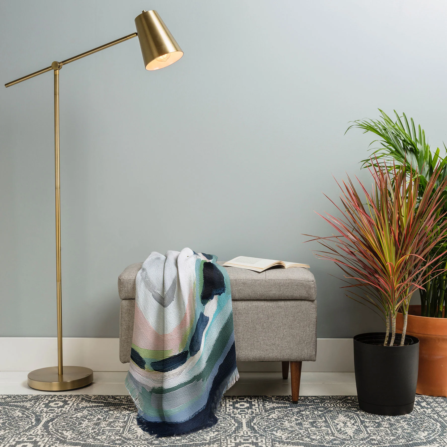 Momentarily Wise Throw Blanket - Lightweight