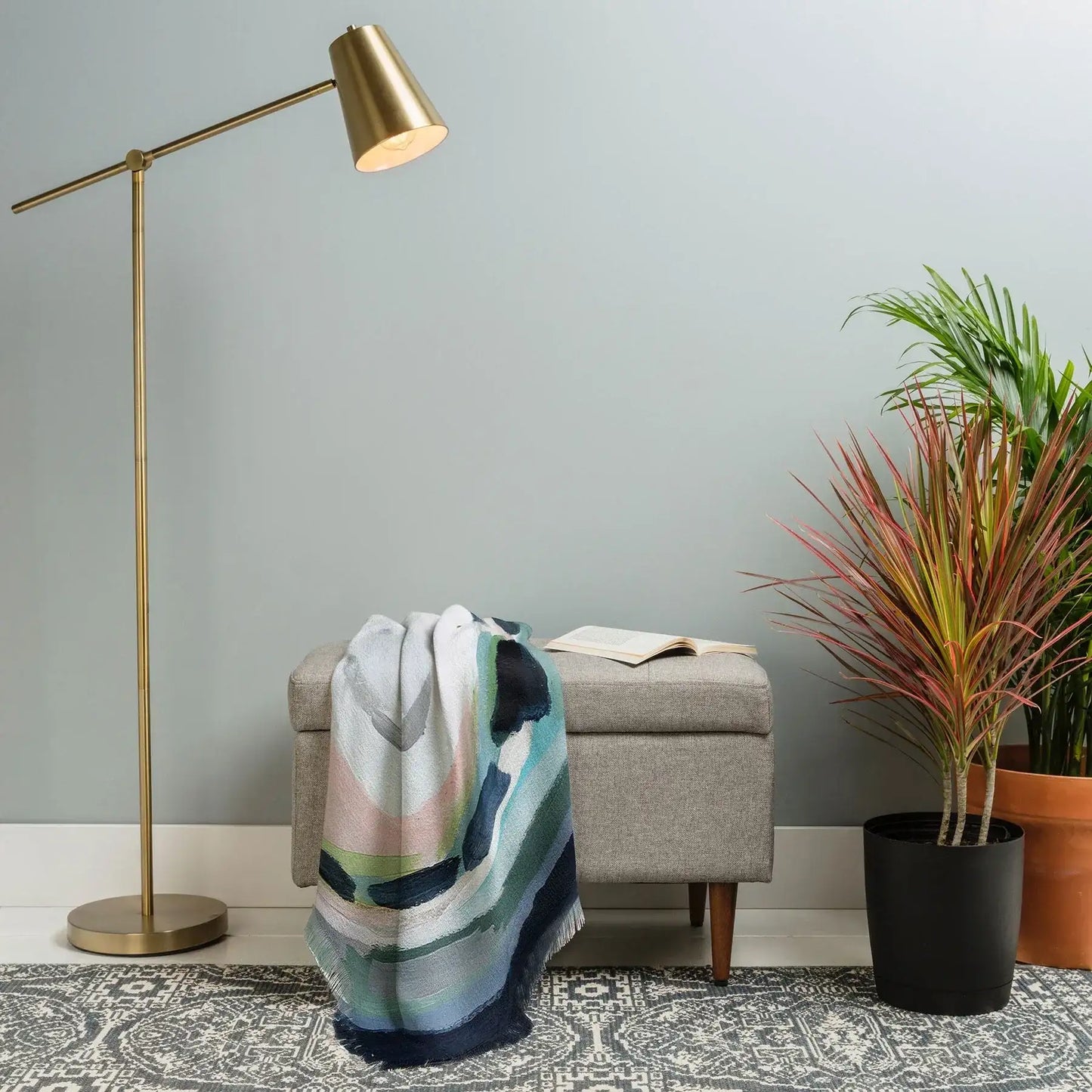 Momentarily Wise Throw Blanket - Lightweight