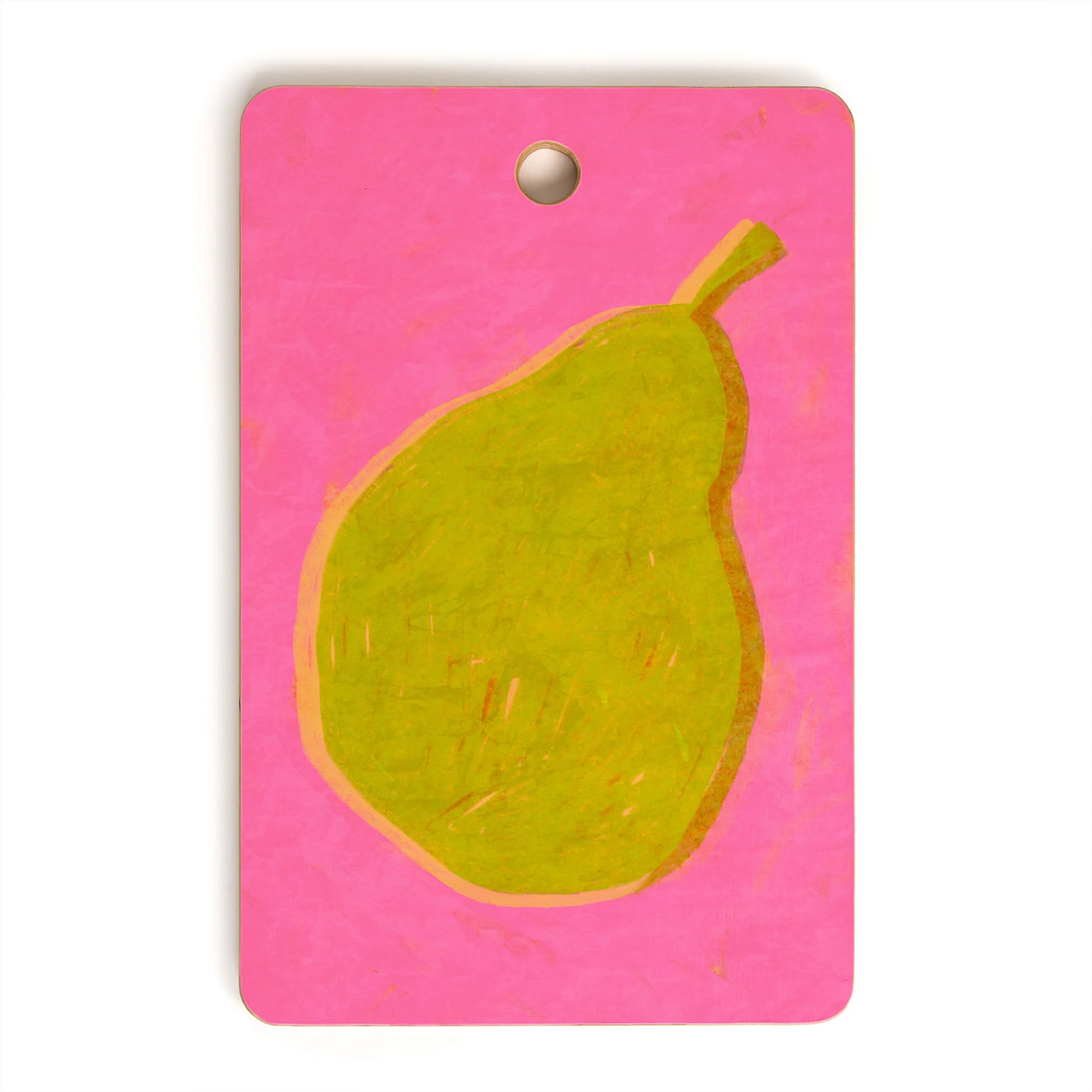 Modern Pear Bamboo Cutting Board