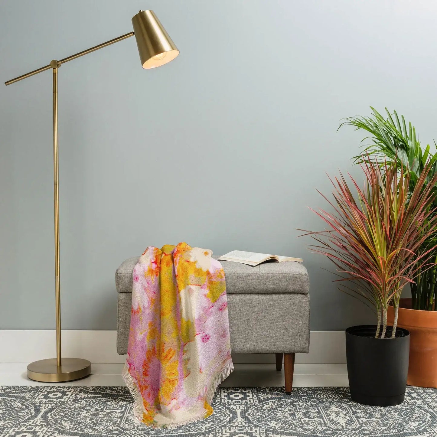 Peace Meadow Throw Blanket - Lightweight