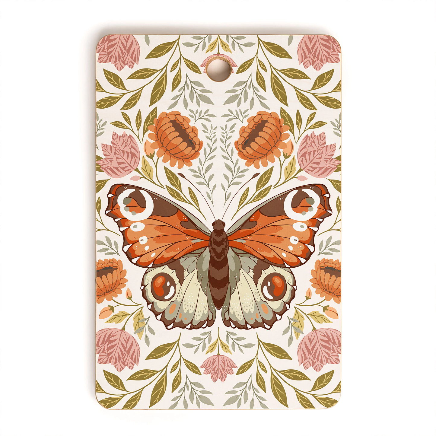 Morris Butterfly Bamboo Cutting Board
