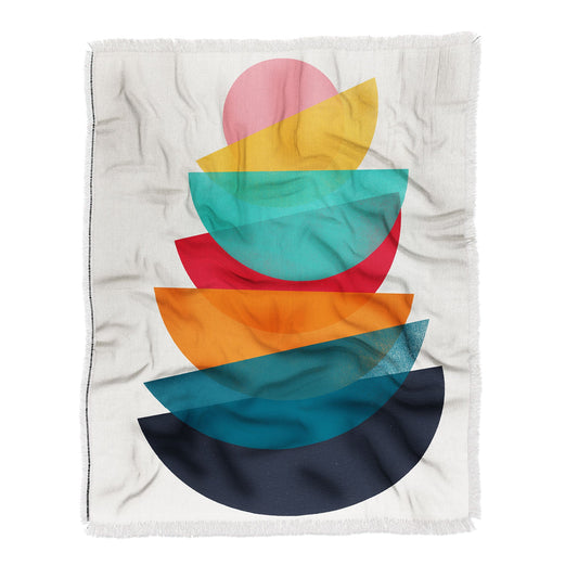 Colorstack Throw Blanket - Lightweight