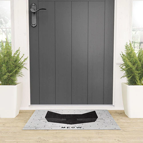 Meow Kitty Door Mat