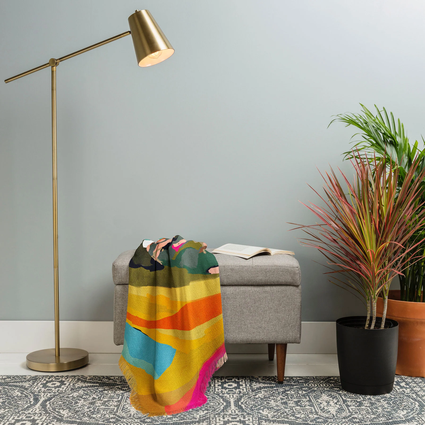 Wanderlust Throw Blanket - Lightweight