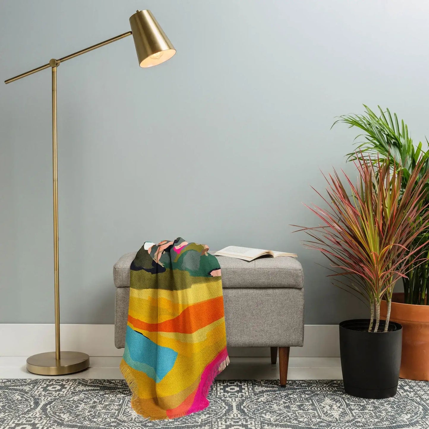 Wanderlust Throw Blanket - Lightweight