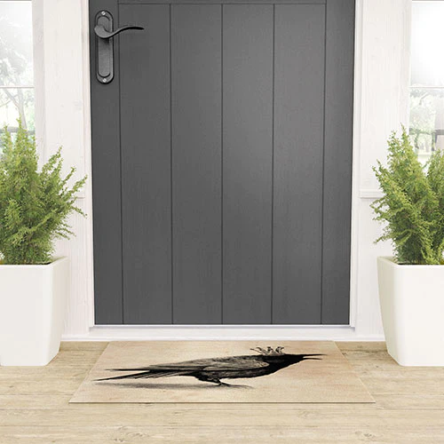 Raven Door Mat