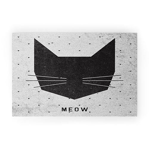 Meow Kitty Door Mat