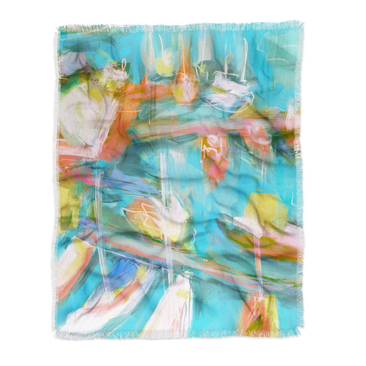 Where the Boats Go Throw Blanket - Lightweight