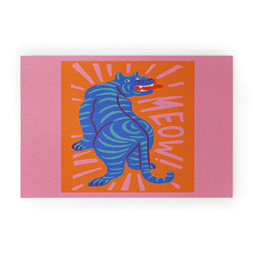 Meow Door Mat