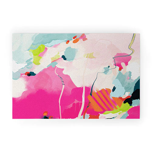 Pink Sky Door Mat