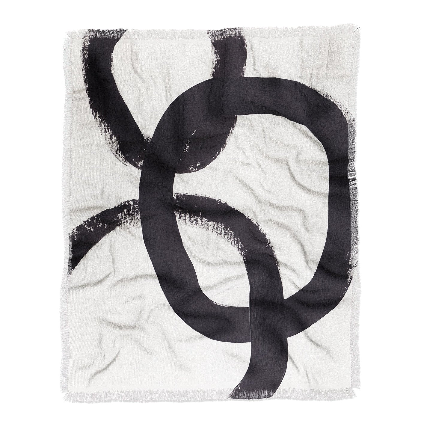 Circles Throw Blanket - Lightweight
