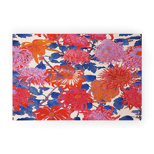 Moody Blooms Door Mat