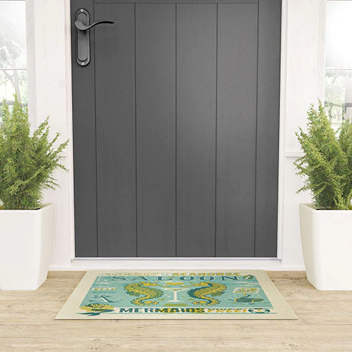 Seahorse Saloon Door Mat