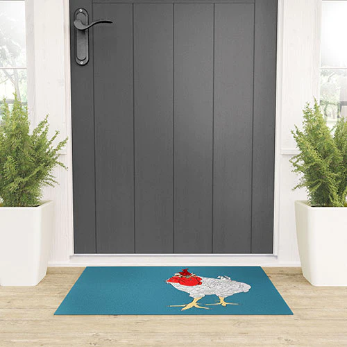Rooster Door Mat
