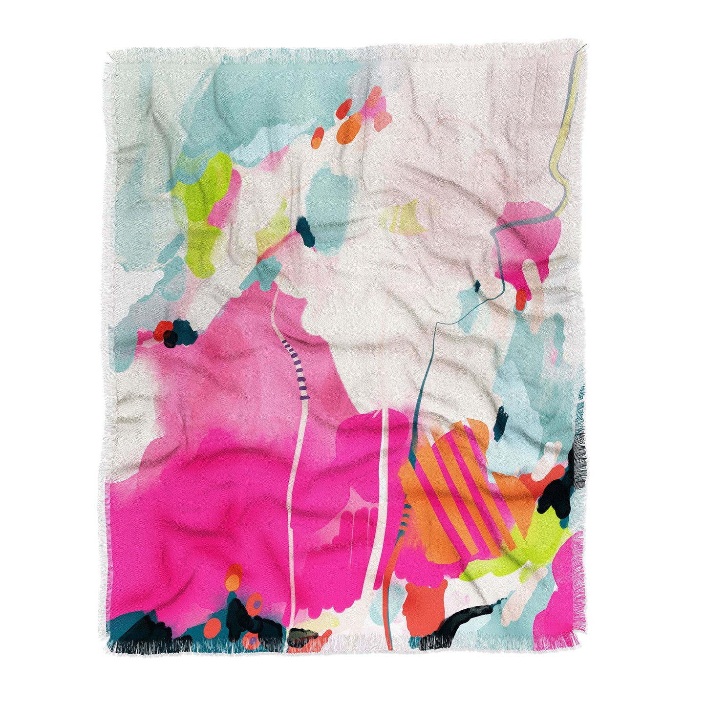 Pink Sky Throw Blanket - Lightweight