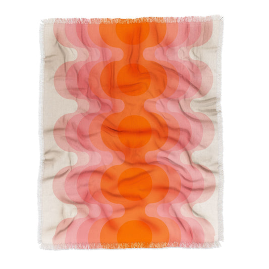 Strawberry Echo Throw Blanket - Lightweight