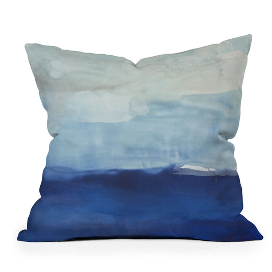 Drifting Throw Pillow