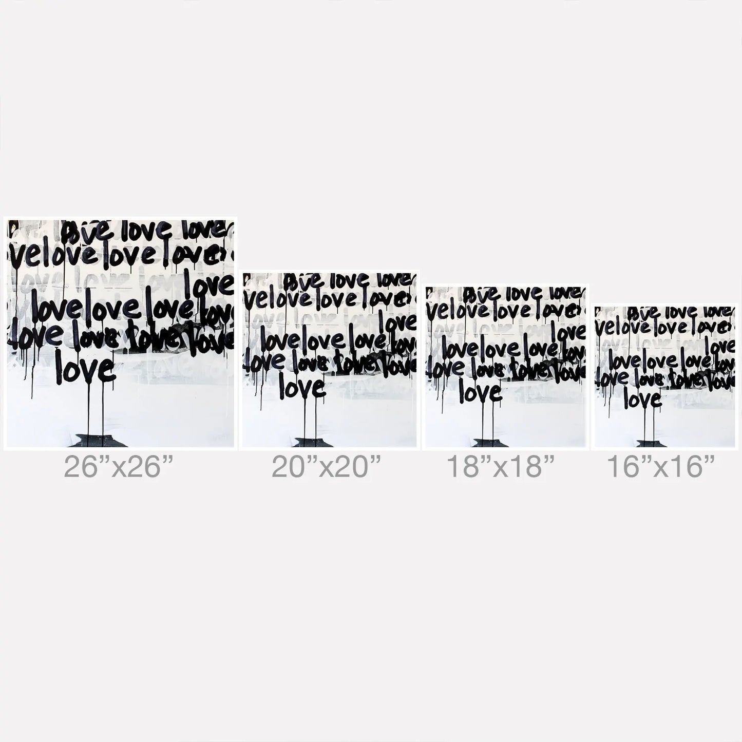 Messy Love Throw Pillow