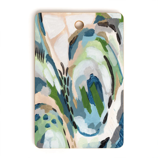 Greenery Bamboo Cutting Board