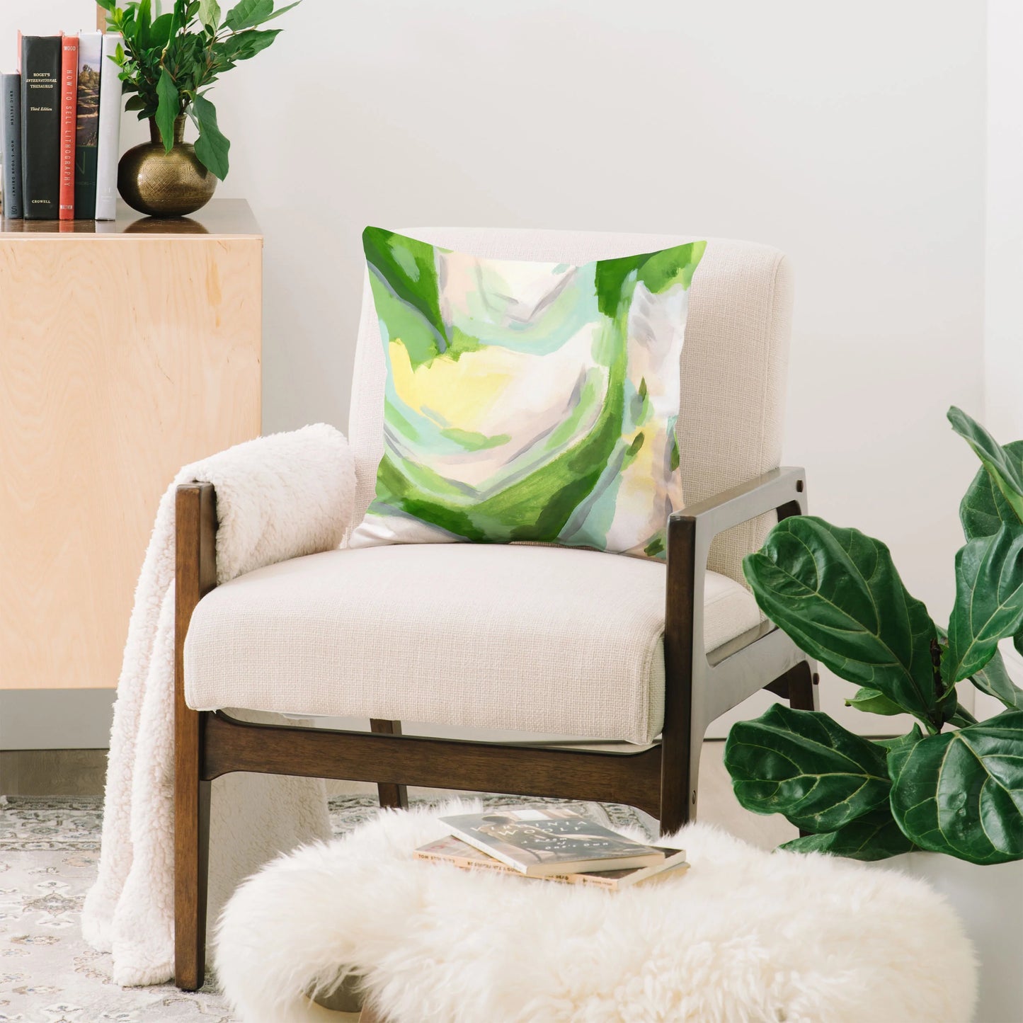 Margarita Valley Throw Pillow