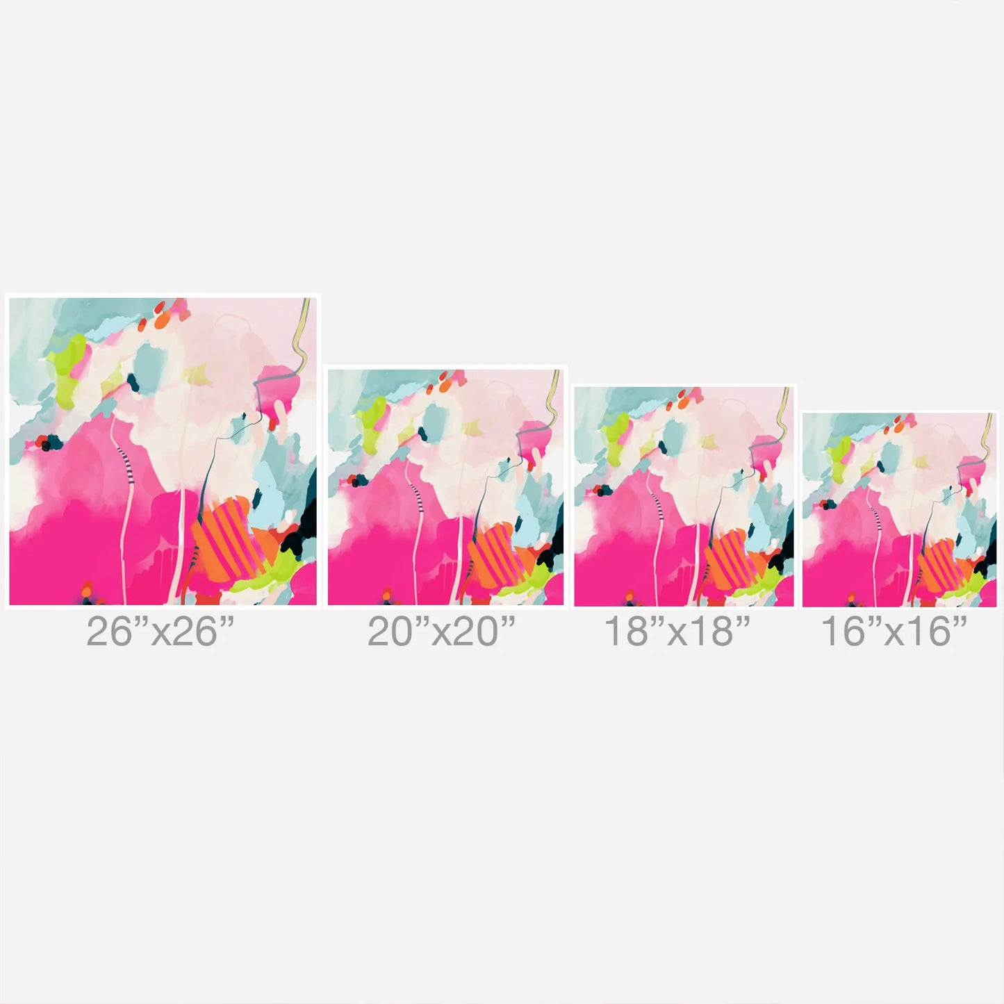 Pink Sky Throw Pillow