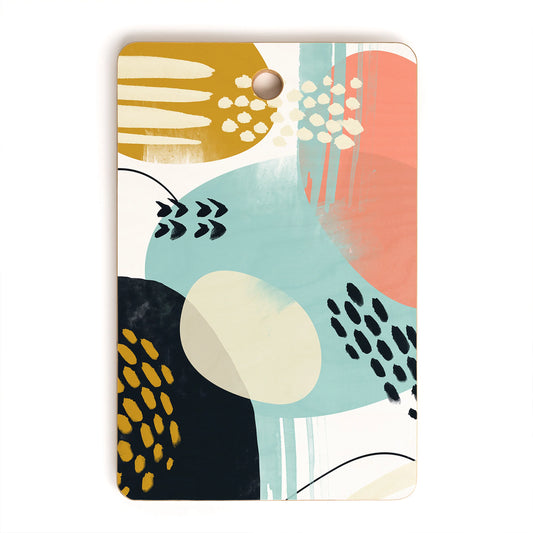 Brushstrokes Bamboo Cutting Board