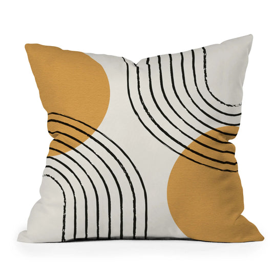 Sun Arch Throw Pillow