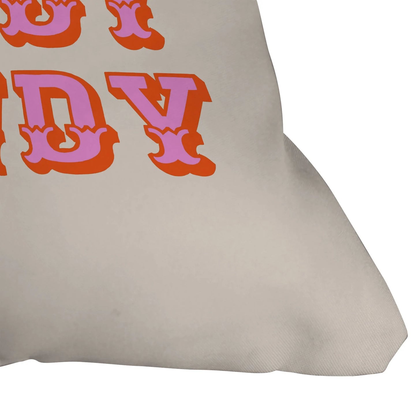 Howdy Howdy Throw Pillow