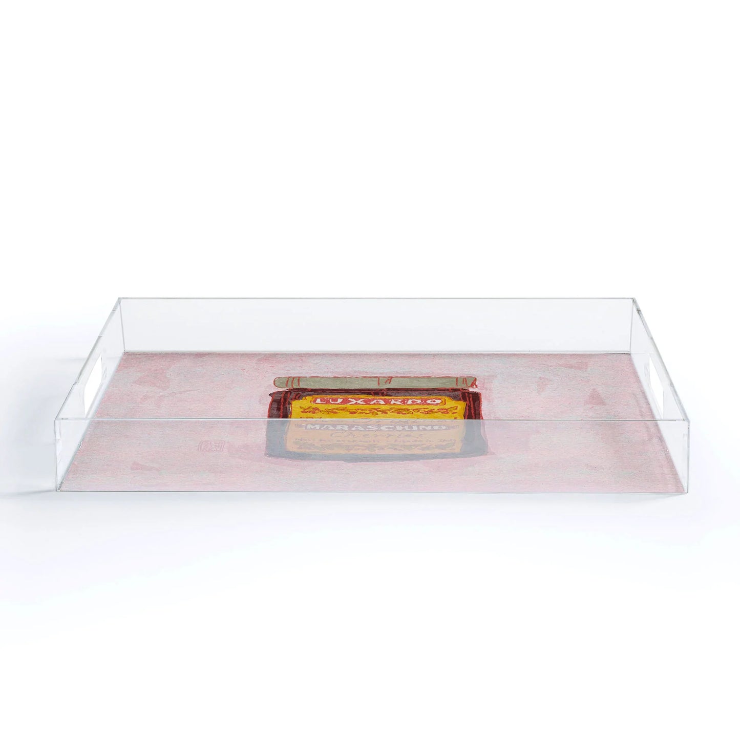 My Favorite Cherries Acrylic Tray - Medium w/Handles