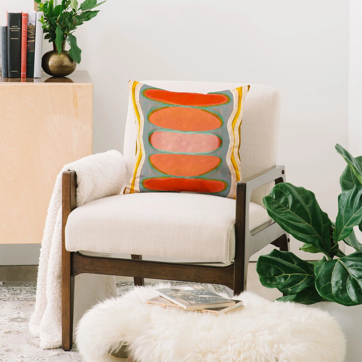 Soften The Edges Throw Pillow