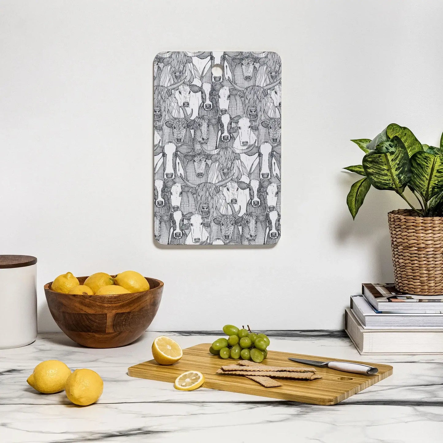Just Cattle Bamboo Cutting Board