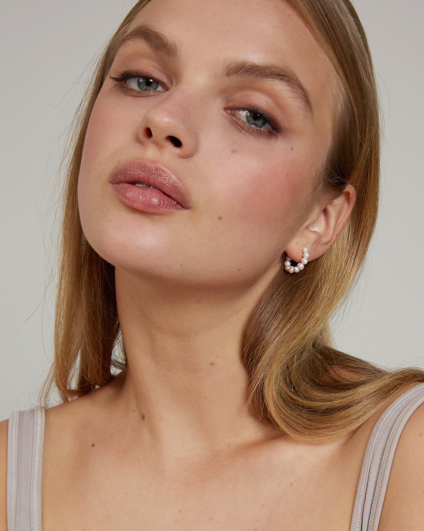 Grit Mini Hoop Earrings