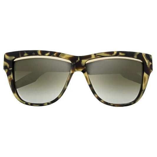 Dusky: Polished Tigers Eye - Brushed Gold / Bronze Gradient Lens