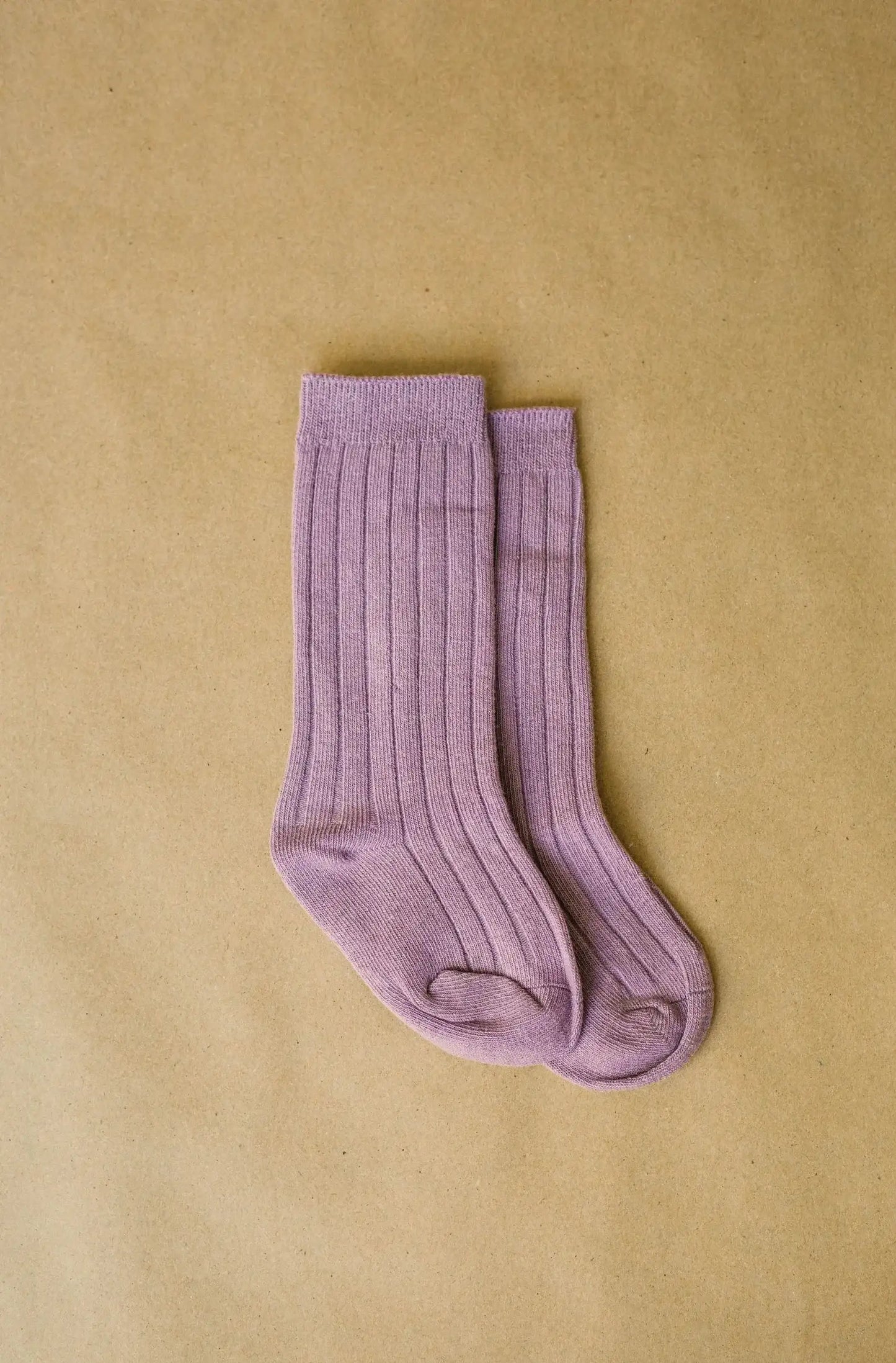 Brown-Knee high socks