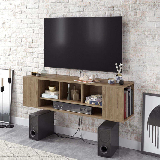 Paldi 53" Wide Floating TV Stand & Media Console